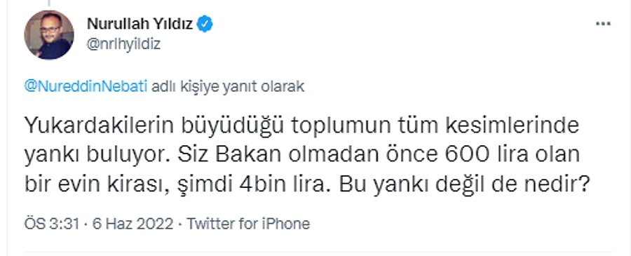 Bakan Nebati Enflasyon Kar S Nda Al M G C N Korumaya Abal Yoruz