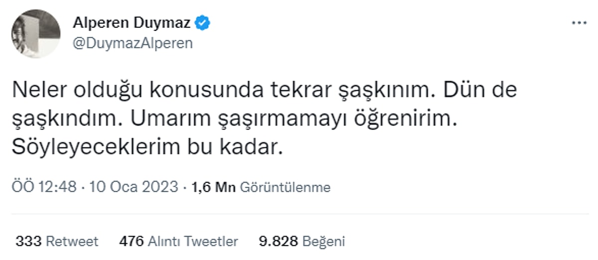 Melisa Aslı Pamuk ile Sette Kavga Eden Alperen Duymaz Yaptığı