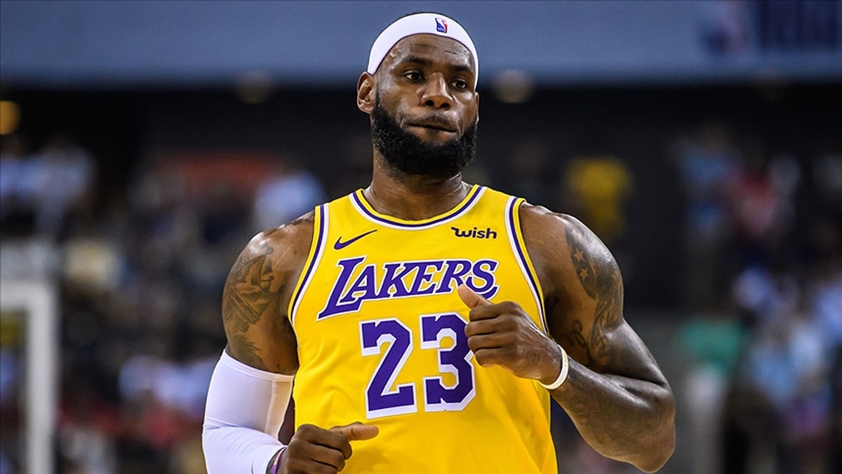 Lebron James Tarihe Ge Ti Nba All Star Da Lk Be Ler Belli Oldu