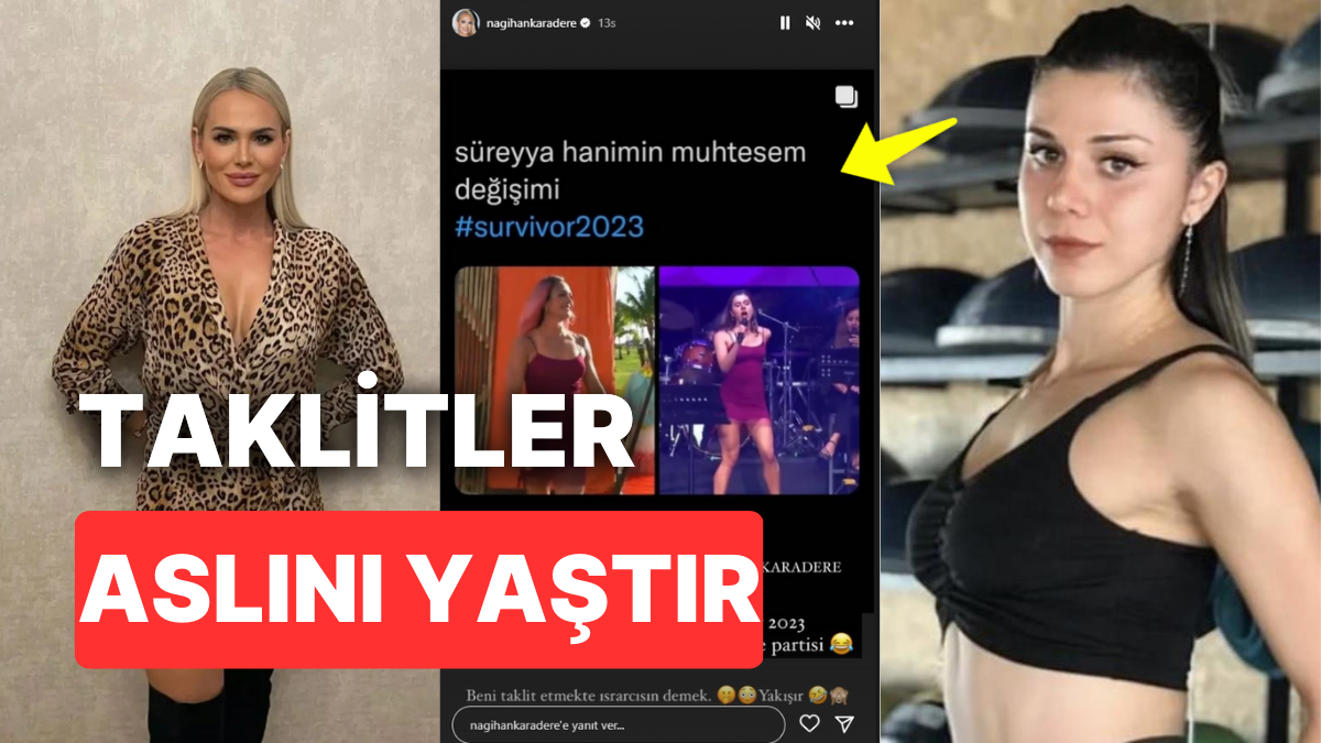 Survivor a Sataşmadan Duramayan Nagihan Karadere Bu Sefer de Nefise