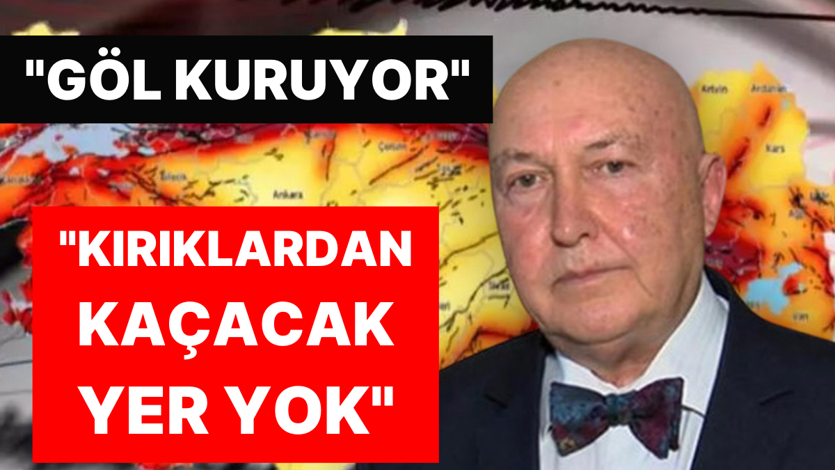 Deprem Uzmanı Ahmet Ercan dan Dikkat Çeken Uyarı Kırıklardan Kaçacak