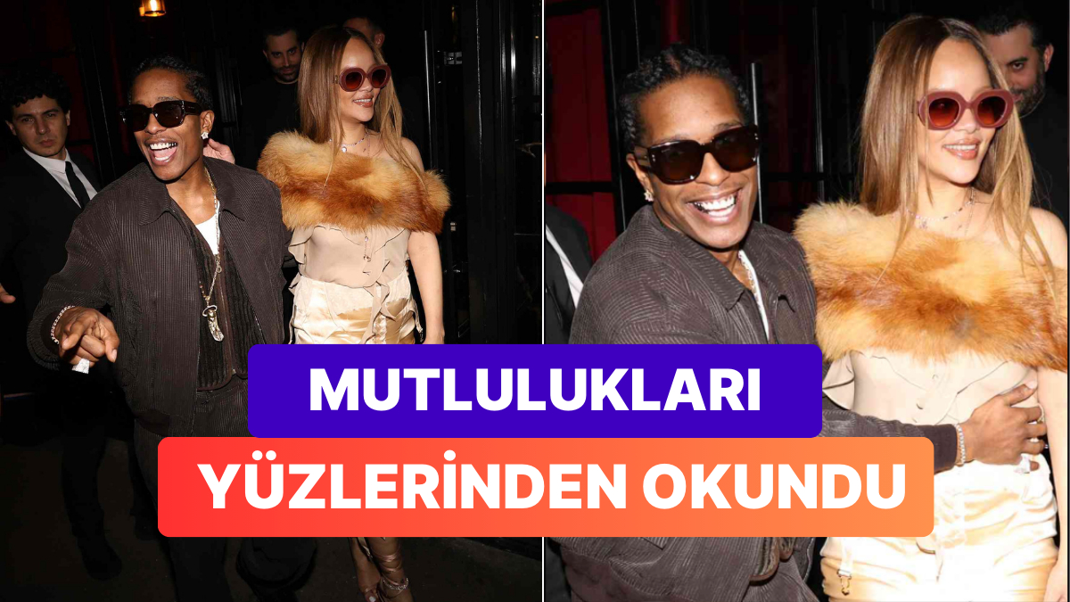 Paris Te A K Ba Ka Rihanna Ve Asap Rocky Nin Sevgililer G N Yeme I