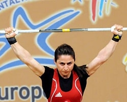 Sibel Şimşek Halterde Avrupa Şampiyonu