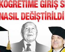 Yüksek Öğrenime Giriş sistemi de değiştirildi