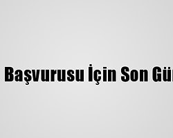 Ales Başvurusu İçin Son Günler