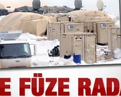İşte füze radarı