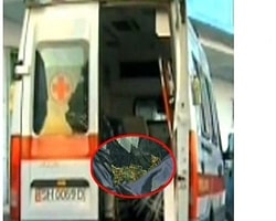 Ambulans'a uyuşturucu baskını