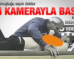 Tacizci doktoru görüntülemek isterken fena dayak yediler