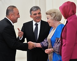 Cumhurbaşkanı Gül’den Kraliçe Beatrix Onuruna Akşam Yemeği