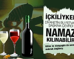 İçkiliylen Namaz Kılmak Serbestmiş