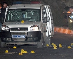 Diyarbakır'da Polis Aracına Saldırı