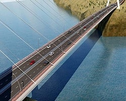 Türkiye'nin 3. Büyük Asma Köprüsü Yapılıyor