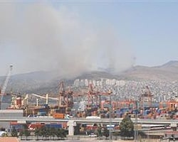İzmir'de Orman Yangını