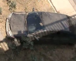Seyir Halindeki Aracın Lastiği Koptu