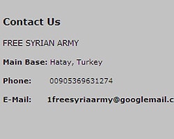 Özgür Suriye Ordusu'nun Merkez Üssü Hatay'mış