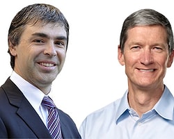 Google ve Apple CEO’ları Patent İhlallerini Konuştu