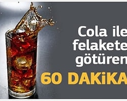 Soğuk kola az daha canından ediyordu!