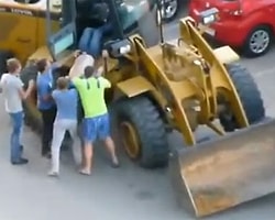 Araç sahiplerinin elinden zor kurtuldu