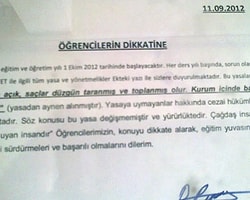 Başörtülü Öğrenciler İçeri Giremez!