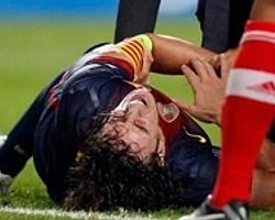 Puyol'un Kolu Kırıldı! İşte O Anın Videosu