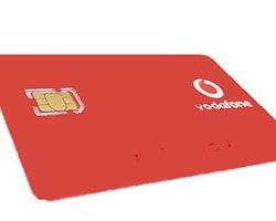 Vodafone, Nano-Sım'lerini Satışa Sundu