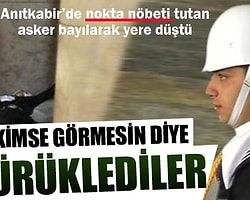 Anıtkabir'de Nokta Nöbeti Tutan Asker Bayıldı