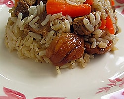 Kestaneli Pilav