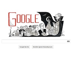 Google'dan Bram Stoker'a Özel Doodle