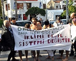 Çevre Kirliğini Protesto İçin Soyundular