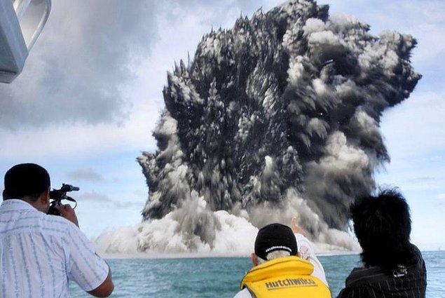 21. Denizaltı Volkanı – Tonga (Mart 2009)