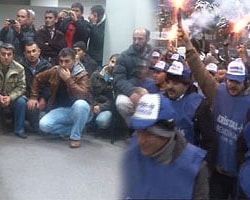 Kapatılmak İstenen Şişecam Topkapı Fabrikası'nın İşçileri Fabrikayı İşgal Etti