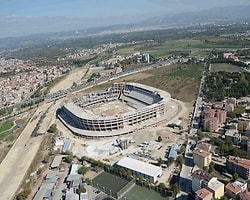 Bursaspor'un Timsah Arena'sı 150 Dağcı İle Figürüne Kavuşacak!