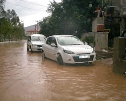 Marmaris'i Sağanak Yağmur Vurdu!