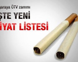 03.01.2013 ZAMLI YENİ SİGARA FİYAT LİSTESİ
