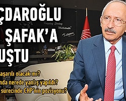 Kılıçdaroğlu Yenişafak'a konuştu