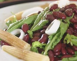 Meksika Fasulyesi Salatası-Hanım Mutfağı