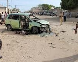 Somali'nin Başkanlık Merkezi Yakınında Bombalı Saldırı