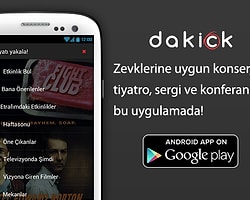 dakick Android uygulaması çıktı!