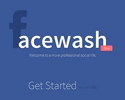 Facewash İle Facebook Profilinizi Temizleyin