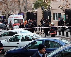 Ankara'da Amerika Büyükelçiliği Önünde Patlama