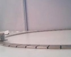 Ktü'nün Uçan Tren Projesinin Test Videosu