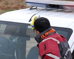 Polis Aracına Silahlı Saldırı!