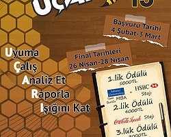 Uçarı’13 Ulusal Vaka Analizi Yarışması Başvuruları Başlıyor!