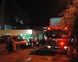 İstanbul Okmeydanı Hastanesi'nde Yangın!
