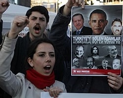 İstanbul'da Akil Adam Protestosu