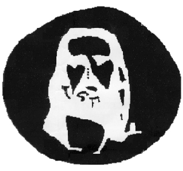 17. 30 секунд смотрите на 4 точки по середине, потом посмотрите на что-то яркое.