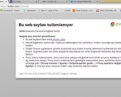 Twitter Bloklandı!