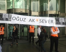 Ntv Önünde Protesto: Oğuz ‘Ak'sever İstifa!