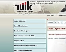 Tüik'in Web Sitesi Yenilendi
