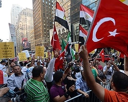 Mısır'daki Katliam New York'ta Protesto Edildi